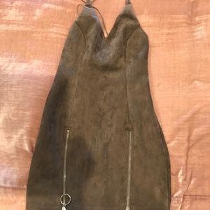 LF Seek the Label Faux suede Dress